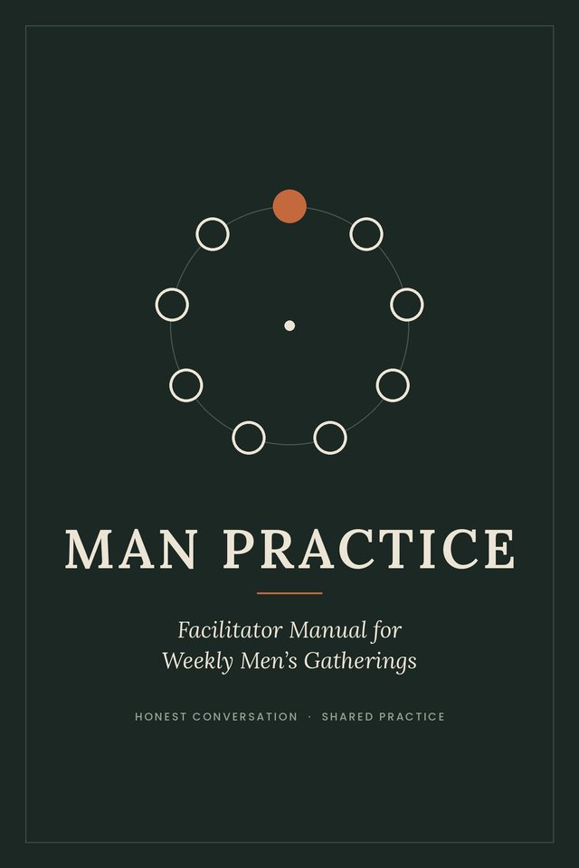 Cover of the Man Practice facilitator manual